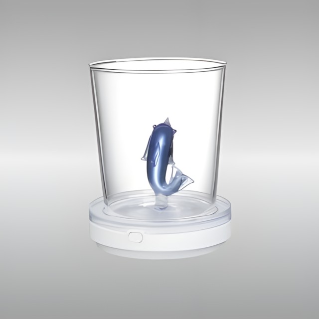 海豚移动氛围灯